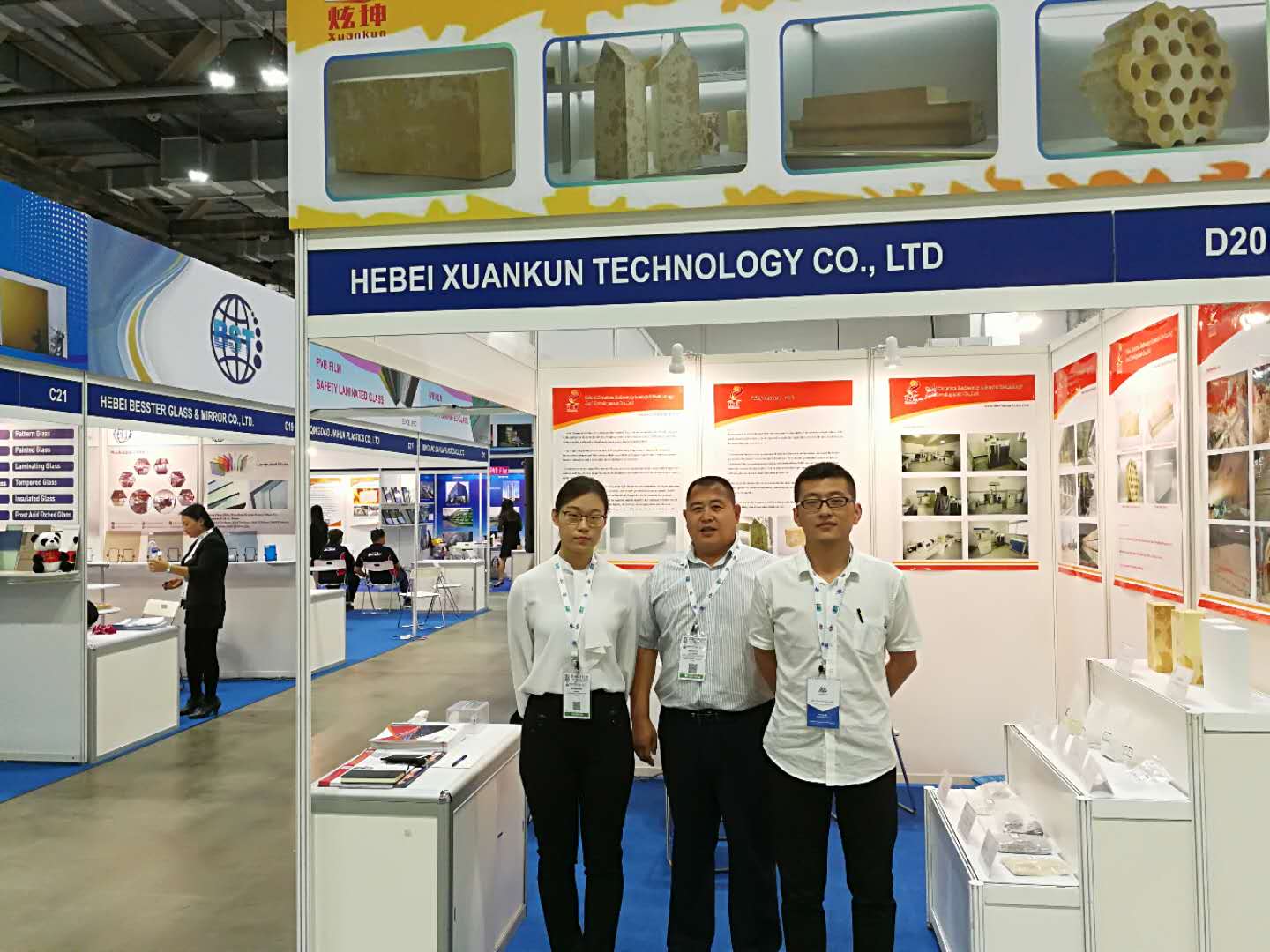 炫坤科技参加亚洲（新加坡）国际玻璃技术展